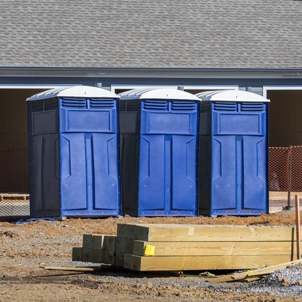 are there any additional fees associated with portable restroom delivery and pickup in Granby VT